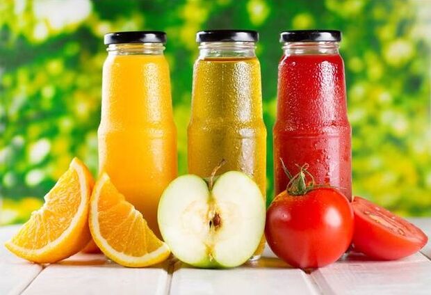 fruit and vegetable juices for prostatitis