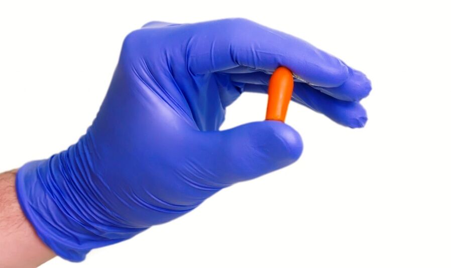 rectal suppository for prostate