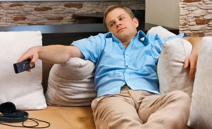 Sedentary lifestyle is the cause of prostate
