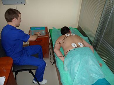 Medicinal electrophoresis for prostatitis