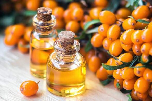 buckthorn oil for compresses in the treatment of prostatitis